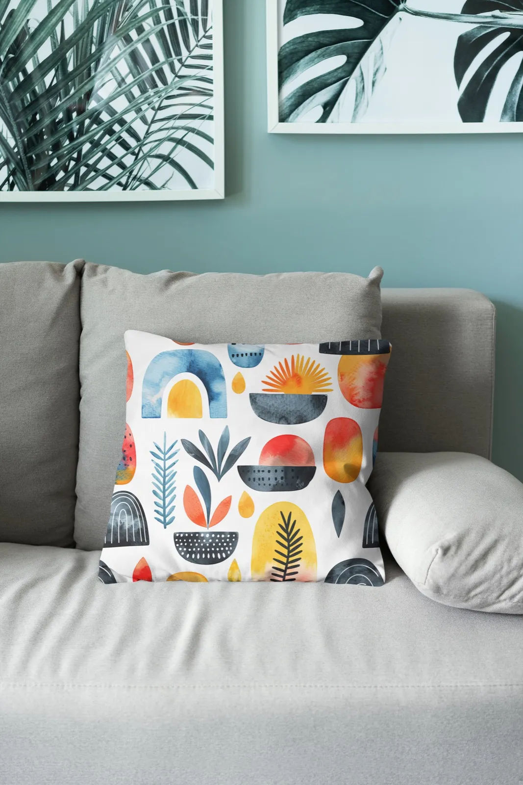 Everyday Radiance on a throw pillow