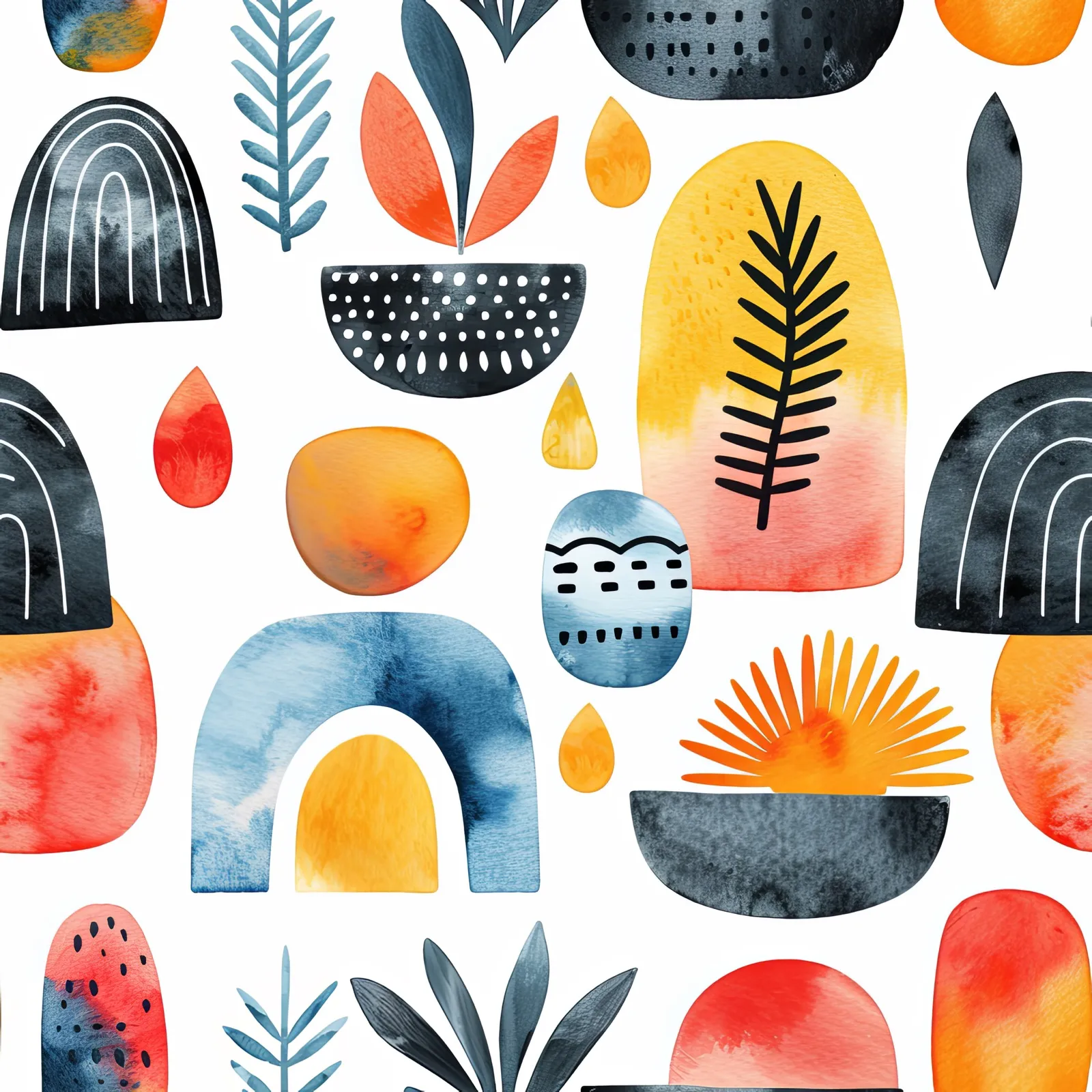 Everyday Radiance — seamless pattern tile
