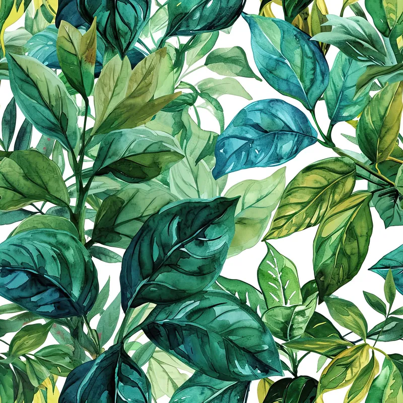 Cozy Botanical — seamless pattern tile